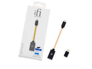 iFi Audio micro USB OTG con conector USB tipo C