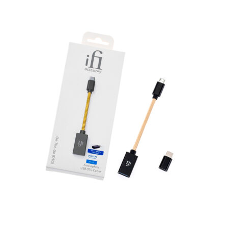 iFi Audio micro USB OTG con conector USB tipo C